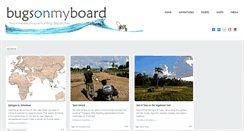 Desktop Screenshot of bugsonmyboard.org